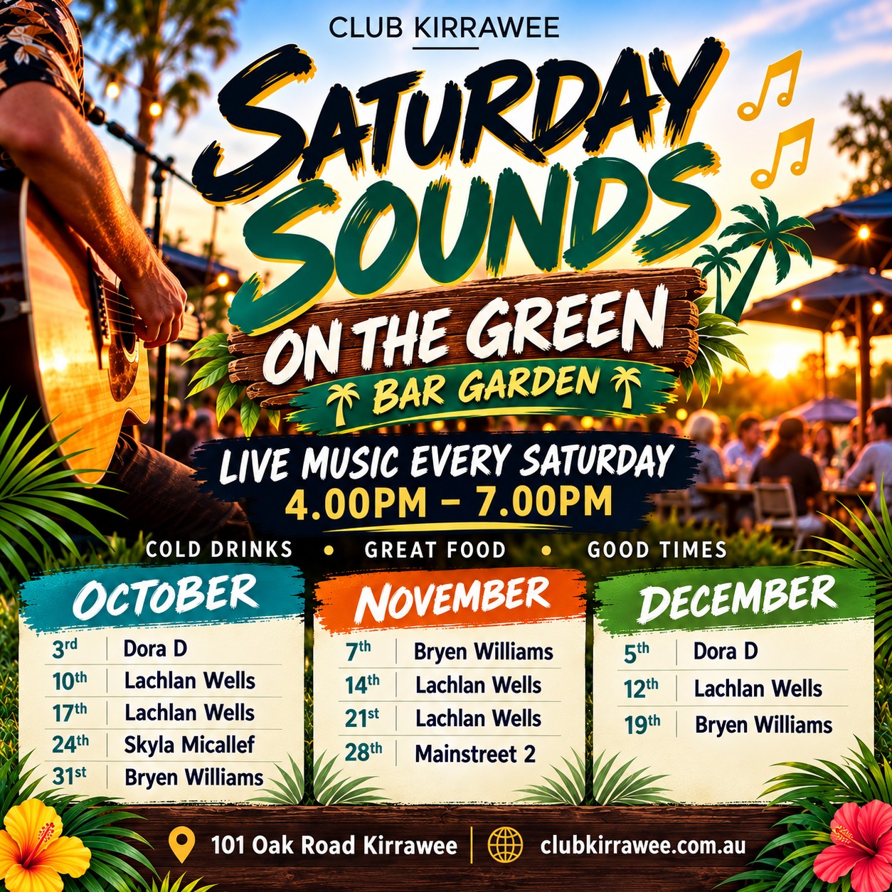Saturday Sounds 2026